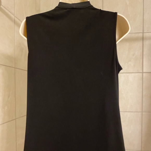 EUC Kasper Separates V-neck sleeveless top with bust gathering detail, size PM - Picture 7 of 8